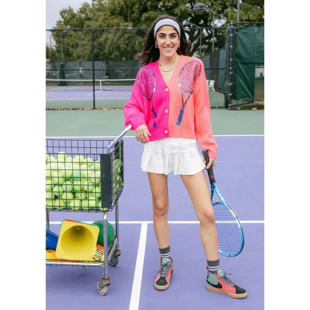 Queen of Sparkles | Tennis Cardigan. - Picture 7 of 10